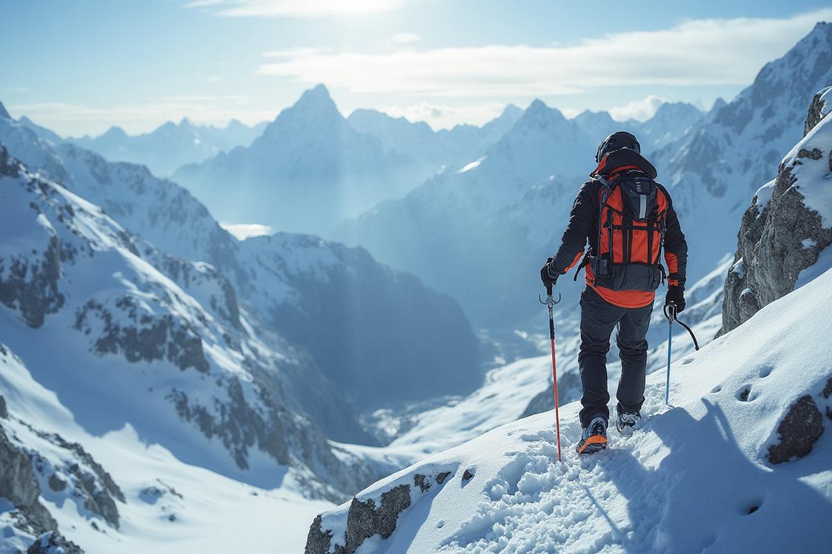 Expedition filming in extreme mountain environment